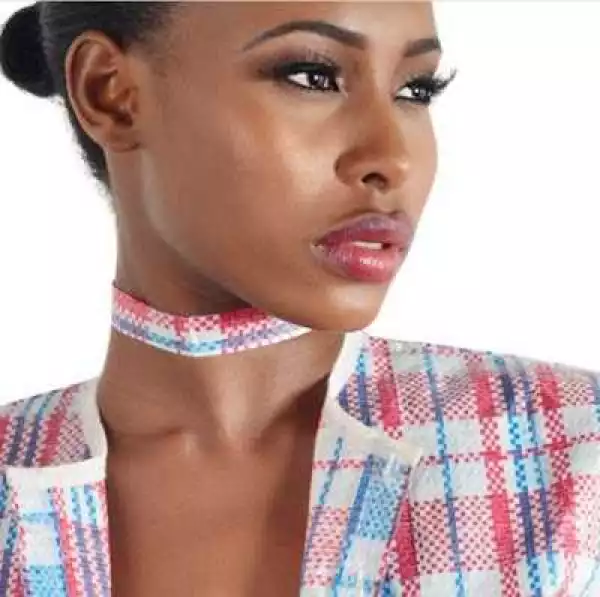 Photos: See how model slayed in Ghana Must Go dress!